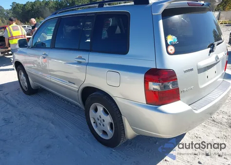 2006 Toyota Highlander Limited V6 из США, поврежденный, VIN JTEEP21A160180940